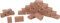 VBS Ziegelsteine, 18 Stück, ca. 22x12x7mm
