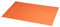 Rhodia 318904C Schreibunterlage, (60 x 40 cm, praktisch und strapazierfähig, Kunstleder, elegant, ideal für Ihr Büro)1 Stück, tangerine