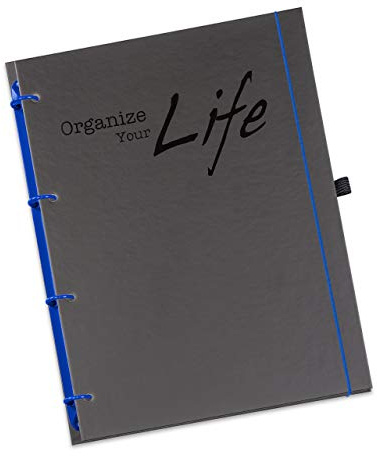 flexiNotes ORGANIZER A5 2026, Typ: OYL, Wochenkalender Basic (Ring L, Königsblau)
