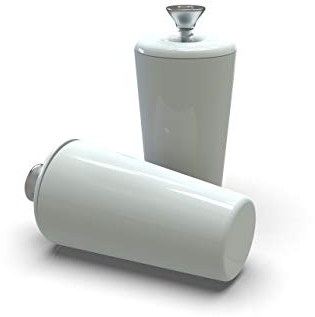 markiso® Rolladenstopper Weiß geschlossen [2 Stück] Wespenschutz, Rollladen Anschlagstopper 40 mm inkl. Schraube & Dichtung - Rollostopper für Rollo & Jalousie - Ersatzteile & Zubehör für Rolladen