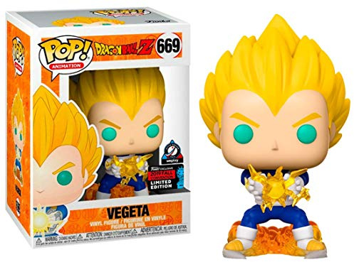 Funko POP! Animation: Dragon Ball-Z - Vegeta (Limited Edition 2019 NYCC) #669 Vinyl Figure