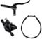 Shimano Non-Series MTB BR-MT200 / BL-MT200 bled brake lever/post mount calliper, black, front right, One Size, VARMT200