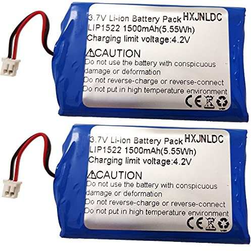 HXJNLDC 3.7V 1500mAh Batteria per sostituzione batteria controller wireless Sony PS4 (CUH-ZCT2U, CUH-ZCT2E, CUH-ZCT2A 2016 e modelli successivi), dualshock 4, PlayStation 4, gen 2, nuova versione