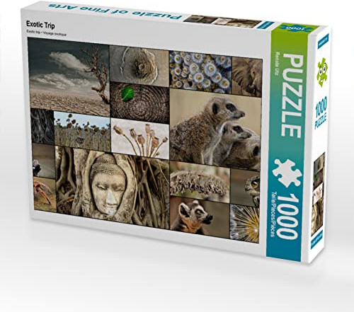 CALVENDO Puzzle Exotic Trip | 1000 Teile Lege-Größe 64 x 48 cm Foto-Puzzle für glückliche Stunden