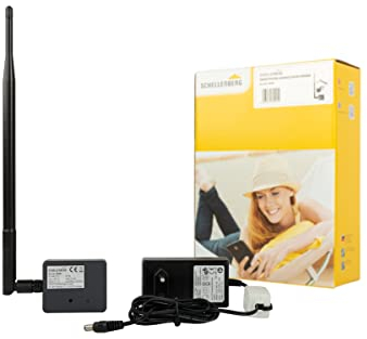 Schellenberg 60991 Garagentor Fernbedienung, universal Smartphone Garagentoröffner PLUS mit externer Stromversorgung und LED