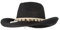 GEMVIE Sombreros de Paja para Mujer Sombrero de Sol Gorra de Playa con Cinta de Concha + UPF50 Ajustable y Empacable Mujer Sombrero de Verano Fedora Trilby (Negro)