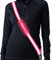 Lauflicht Joggen mit Reflektoren Gürtel, LED Lauflampe USB Aufladbar Verstellbar Nacht Sicherheitslicht Laufgürtel für Joggen Laufen Running Fahrradfahren Hundewandern Outdoor Sports (Pink)