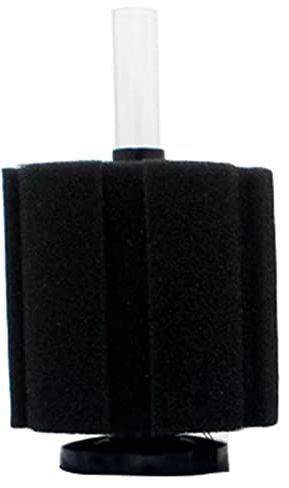 CUSROS Sponge Refrigerator Filter Ultra-Quiet Aquarium Air Pump Strong Adsorption Sponge Accessories Mini Small Fish Tank Water Inlet Replacement Foam Filter 3#