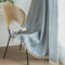Sutuo Home Boho-Vorhang für Schlafzimmer Wohnzimmer, 213,3 cm lang, halbverdunkelnd, französische Landhaus-Leinenstickerei, Vintage-Chic, Quasten, hohl, Fensterbehandlung, Bohemian-Drapierung, 1