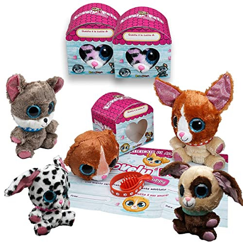 #sbabam, Lovely Pets Puppy, Spiele für vom Kiosk, Spielarmband für, 2 Stück, Geschenk für, Tierpuppen