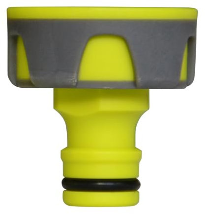 Jardibric - Nez de Robinet d'Arrosage Bi-Matière 26x34 - Connecteur Polyvalent et Fiable pour Raccordement Facile de Tuyaux de Différents Diamètres