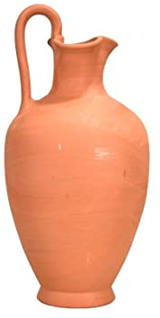 Oinochoe - Brocca per vino in ceramica greca antica, in terracotta, verniciabile