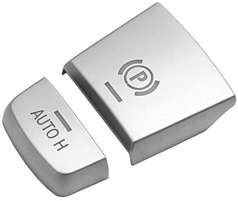 YUMIN ABS Chrom Elektronische Handbremse Knopf P Dekoration Abdeckung für F10 F07 F01 X3 F25 X4 F26 F11 F06 X5 F15 X6 F16 Autozubehör