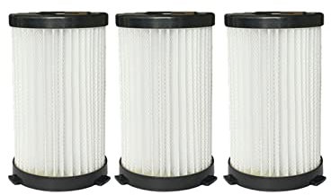 Compatibile con MooSoo D600 D601 Cecotec Conga Thunderbrush 520 550 560 Ariete Handy Force 2761 2759 RBT Filtro Hepa Parti for aspirapolvere (Color : 3pcs)