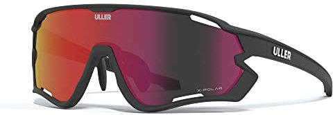 Uller Fahrradbrillen Schwarz (Essaouira Black/Amber)