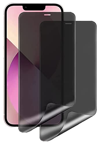 TMahhbid 2 Stück Sichtschutzfolie für iPhone 13 Mini (5.4 inch) | Privacy TPU Displayschutzfolie, Anti-Spy Hydrogel Schutzfolie, Weiche Flexibel Folie