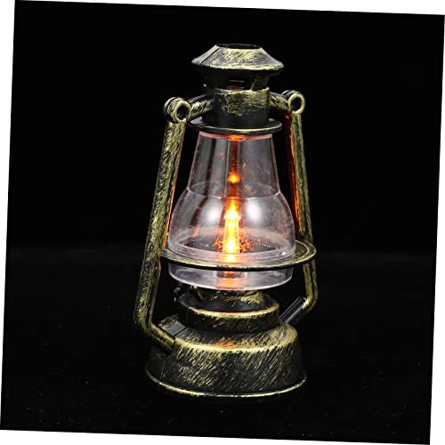 Cabilock 4 Stück Weihnachtspetroleumlampe Requisiten Für Mini-petroleumlampen Outdoor-campingleuchten Hängende Petroleumlaterne Weihnachts-mini-laterne Kerosin Haushalt Partybedarf Plastik