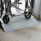 Schwellenrampe, Türschwellenrampe Schwellenrampen für Rollstühle, Aluminium-Einstiegsrampe für Tür/Zuhause/Gehhilfe/Fahrrad, leichte Schwellenrampe Türöffnung, Innen- und Außenbereich (Größe
