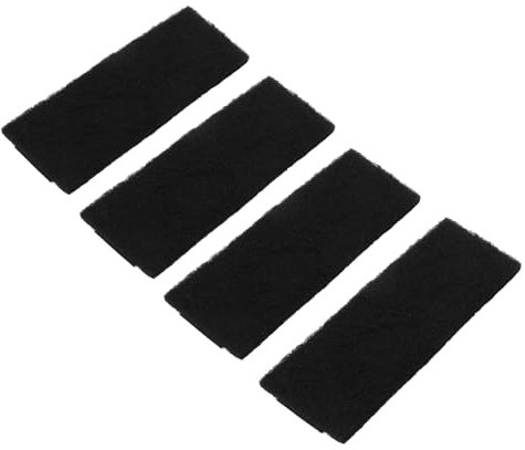 PRETYZOOM 4pcs Ceiling Fan Filter Cotton DIY Ceiling Fan Filter Fan Accessory Fan Filters Ceiling Fan Filter Pads Ceiling Fan Filters Self-Adhesive Ceiling Fan Filter Fan Filter Supply