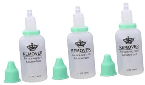Gogogmee 3 Spray Solvente Da 30 Ml Per Rimuovere Rapidamente L'adesivo Per Parrucche Colla Per Dissolvitore Di Nastri Per Extension Per Parrucche in Pizzo
