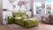 Boxspringbett Rixi 240x220, DS-Apfelgrün, 7-Zohnen Taschenfederkernmatratze, Ergoflex - Inklusive Aufbau - Deutscher Hersteller