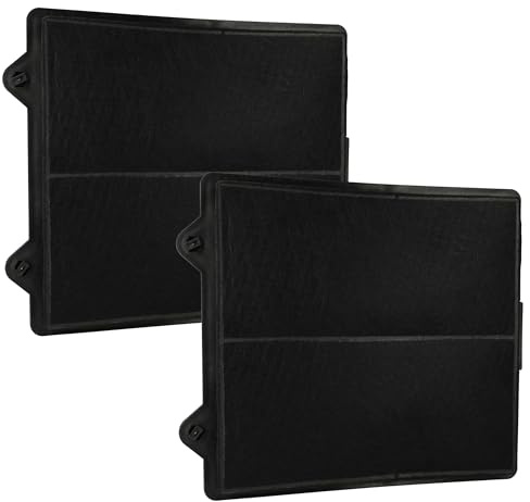 vhbw 2x Aktivkohlefilter kompatibel mit Electrolux WHGL120X, IHSL1560CN, WHSL120X, WHGL90X, WHGL9060CN, WHGL1260CN Dunstabzugshaube