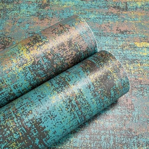 Selbstklebende Tapete Klebefolie Möbel Grau 44x1016cm Betonoptik Selbstklebende Folie Metallic Industrieller Zement Wasserdicht Tapete