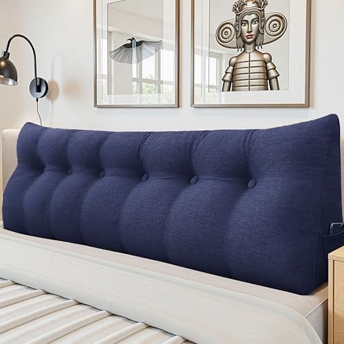 LELEFIDO Kopfteil Bett Rückenkissen – Großes Lesekissen für Bett & Sofa, Bequemes Rückenstützkissen fürs Lesen, Entspannen & Sitzen, Dekoratives Kopfteil Kissen