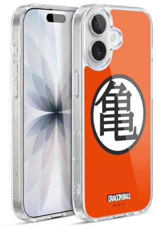 Head Case Designs Offizielle Dragon Ball Kame Symbol Ikonisch Gelhülle [Militärischer Schutzgrad] Kompatibel Mit Apple iPhone 17 Und Kompatibel Mit MagSafe
