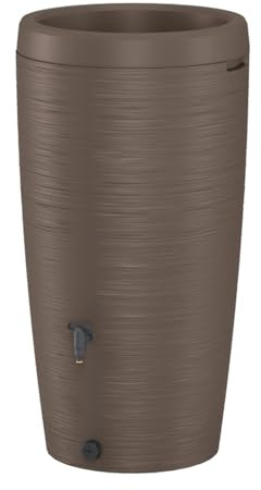 Serbatoio dell'acqua piovana da 240 l, con vaschetta per piante, con rubinetto, 4 colori