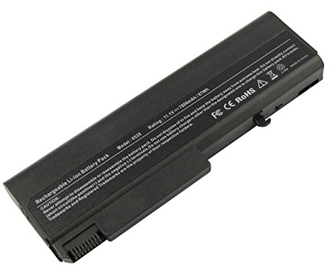 ARyee 7800mAh 11.1V 6535B Akku Laptop Akku für HP Compaq 6500B 6530B 6700B 6730B 6735B, HP EliteBook 6930P 8440P 8440W, HP ProBook 6440B 6445B 6450B 6540B 6545B 6550B 6555B