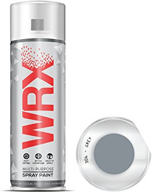 WRX 6 X Spray Paint 400 ml - Grey 306 - Ral 7001