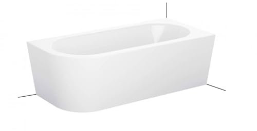 Bette Starlet V Silhouette, 195x95cm, Badewanne, Einbau in Ecke rechts, 6720CELVK, Farbe: Weiß - 6720-000CELVK