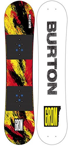 Burton Kinder Freeride Snowboard GROM Ketchup and Mustard, Größe:110, Farben:Ketchup/Mustard