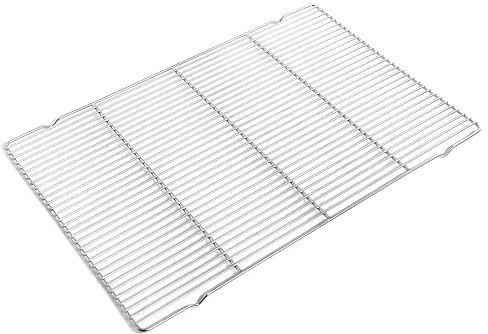 Turbokey Wire Cooling Racks For Baking 9.3X13.6 Oven Safe Small Grid Fits Air Fryer/Stockpot/Instant Pot/Pressure Cooker, Stainless Steel Rust Free Rectangle Canning Rack (9.3X13.6,34.5X23.6cm)