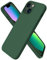 ORNARTO kompatibel mit iPhone 13 Mini 5,4 Silikon Case, Hülle Ultra Dünne Voller Schutz Flüssig Handyhülle für iPhone 13 Mini(2021) 5,4 Zoll-Klee