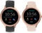 onetuo Compatible for Fossil Women Gen 5E Band, Sport Silicone Replacement Strap Compatible for Fossil Women's Gen 5E 42mm Smartwatch (2 pack-Black+Pink)