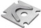 Piastra della Valvola in Ghisa, 48 X 62 Mm 1/2.5/3/4P Guarnizione Accessori Hardware di Ricambio, per Compressore D'aria, per Filettatura 3/8 Pollici (diametro Esterno 16) Testata
