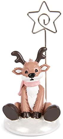 NICI Fotohalter Rentier Jonte Polyresin