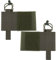 WarmHeartting Tactical 5,56/7,62mm Magazin Tasche Holster Weste Zubehör Seite Pouch Radio Walkie Talkie Halter Pouch Jagd Zubehör