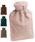80 Oak NEU: Wärmflasche mit Bezug. 2 Liter Wärmeflasche, Hot Water Bottle, Bettflasche. Ideal für Kinder und Erwachsene (beige)