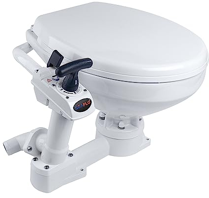 Seaflo LIGHTEU®, WC Marin à Commande Manuelle, WC Manuel à amorçage Automatique, WC spécial Yacht