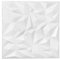 Nord Plus - Wandpaneele aus Styropor 3D Paneele für Decke Dekor Wandverkleidung Paneele (Crystal White, 12)