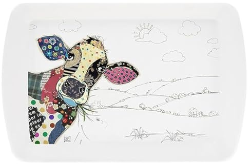 Bug Art Small Tray Connie Cow