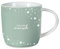 Grafik-Werkstatt Kaffeetasse mit Spruch 300 ml Porzellan Tasse Lieblingsmensch, Weiß