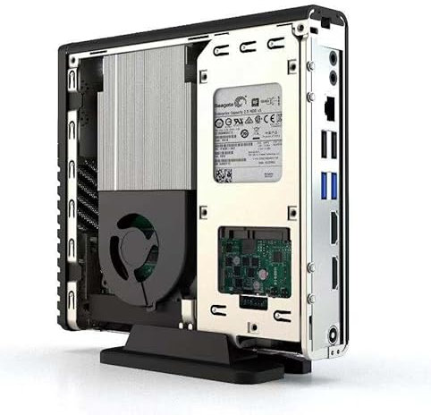 PORTUS Mini PC Desktop Computer, Intel Core i7, 32GB DDR4 RAM, 256GB SSD, 2TB HDD, USB 3.0, Windows 11 Pro