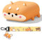 FEWGEY for Airpods 4 case Cute, AirPods Case Cover 4th Generation Funny Anime Cat Dog for Men & Women, Wireless Charge Support with Magsafe, Front LED Visible Protective Cover, Shiba Inu