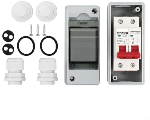 1 Disjoncteur Avec Boîtier De Raccordement Boîte Combinée PV (16A)