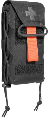 Tasmanian Tiger TT IFAK Pouch Vertical Medic Zusatz-Tasche für Erste Hilfe Sets leer Molle-kompatibel mit herausnehmbarem Panel