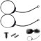 2er-Pack Auto Tankdeckel Halteband (4 Stifte Und 1 Schnalle Im Lieferumfang Enthalten),Auto Tankdeckel Linie, Fest Tankdeckel, Tankdeckel Anti-Verlust, Passend FüR Audi A4l, Q5, Q3a6a3q7